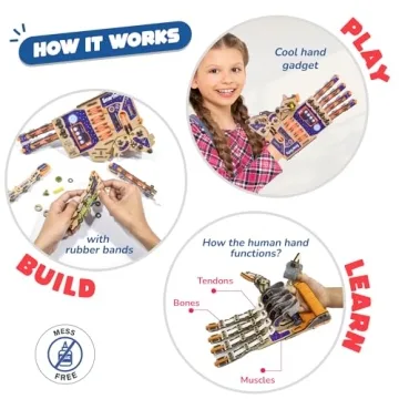 Smartivity Robotic Mechanical Hand STEM Toy for Kids