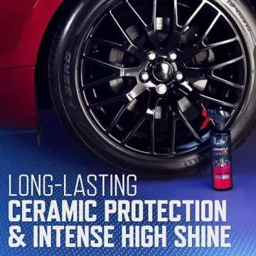 Armor All Podium Series Hybrid Ceramic High Gloss Tire Shine Spray, 16 fl oz, Long-Lasting Car Tire ...