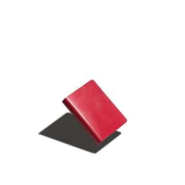 Zequenz Classic 360 Signature Series, Size: A6 Small, Color: Red, Paper: Grid, Soft Cover Notebook, Soft Bound Journal, 4" x 5.5", 200 sheets / 400 pages, Squared, Grid pattern, Graph premium paper