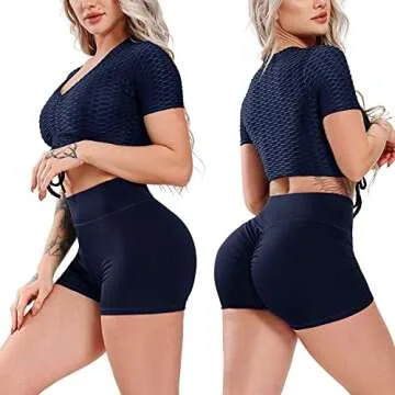 YOFIT Women's Scrunch Butt Lifting Yoga Shorts - Comfort & Style