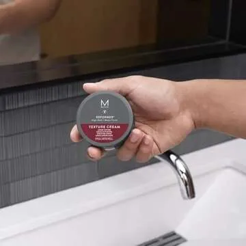 MITCH by Paul Mitchell Reformer Texture Cream for Men, High Hold, Matte Finish, For All Hair Types, Especially Fine to Medium Hair, 3 oz.