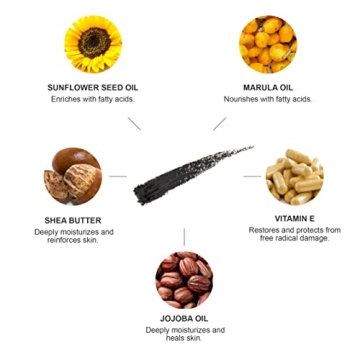 Natural Creamy Long Lasting Eye Liner - Vegan & Easy to Apply