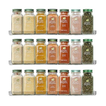 Urban Deco Wall Spice Rack - Modern Kitchen Organizer