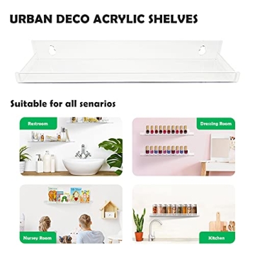 Urban Deco Wall Spice Rack - Modern Kitchen Organizer