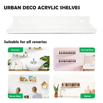 Urban Deco Wall Spice Rack - Modern Kitchen Organizer