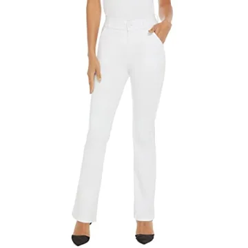 iChosy Women's Comfortable Bootcut Dress Pants - Stylish Fit