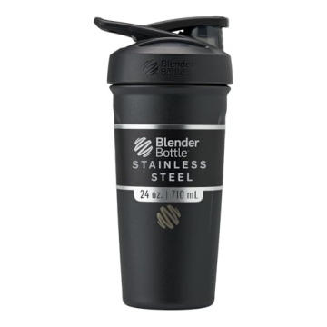 BlenderBottle Strada Insulated Stainless Steel Shaker