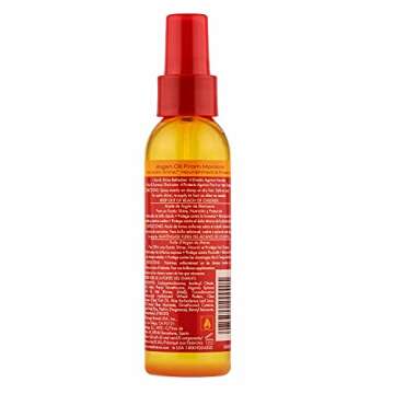 Creme Of Nature, Argan Oil Anti Humidity Gloss & Shine Mist, Argan Oil Of Morocco, Provides Heat Protection, 4 Fl Oz