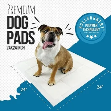 Premium Bulldogology Puppy Training Pads for Dogs 24x24