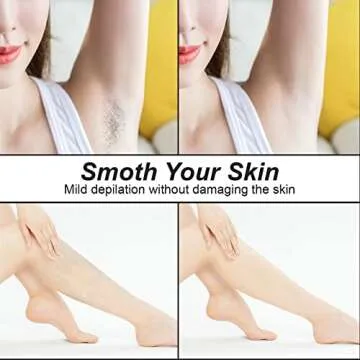 Crystal Hair Eraser, Crystal Hair Remover Painless Exfoliation, Quick and Easy Painless Hair Removal Tool for Arms Legs and Back, Portable Mild Hair Remover, Reusable & Washable - Dark Pink