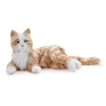 JOY FOR ALL Companion Pet for Seniors - Lifelike Animatronic Cat - Realistic Soft-Touch Fur & Purrin...