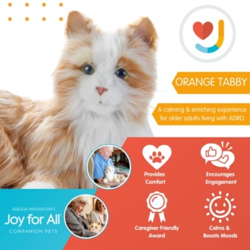 Lifelike JOY FOR ALL Companion Pet Cat for Seniors