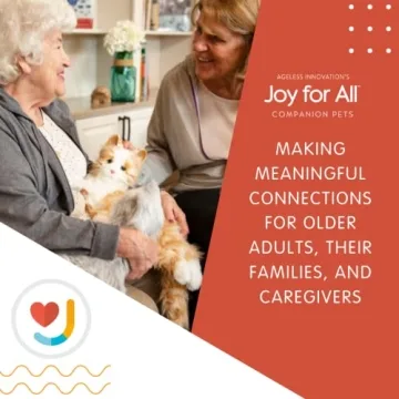 Lifelike JOY FOR ALL Companion Pet Cat for Seniors