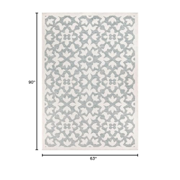 Simply Southern Cottage Magnolia Floral Area Rug