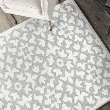 Simply Southern Cottage Magnolia Floral Area Rug