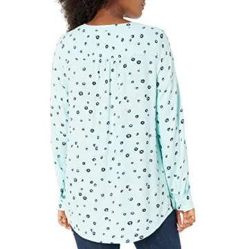 Amazon Essentials Women's Long-Sleeve Woven Blouse