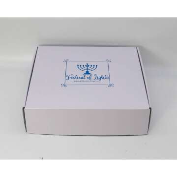 Large Hanukkah Gift Basket with Sweets & Treats