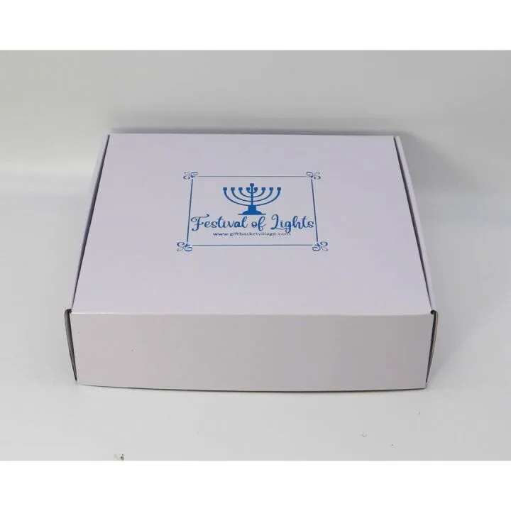 Large Hanukkah Gift Basket with Sweets & Treats