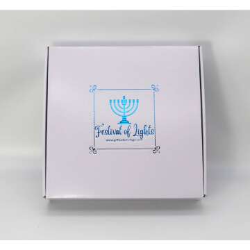Large Hanukkah Gift Basket with Sweets & Treats