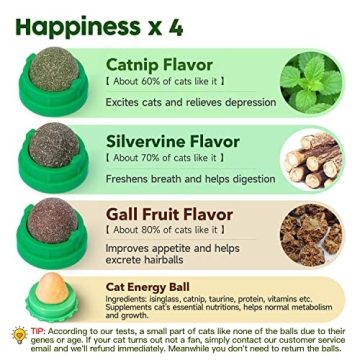 Potaroma Catnip Balls - Safe Natural Toys for Cats