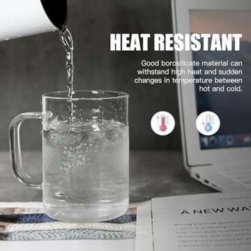 AGH Sublimation Glass Cups with Lids and Straws