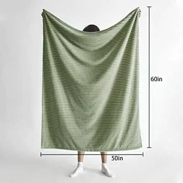 Geniospin Throw Blanket - Soft, Stylish & Durable Comfort
