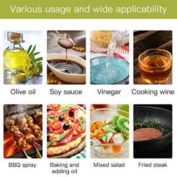 Olive Oil Sprayer for Healthy Cooking & Convenient Use