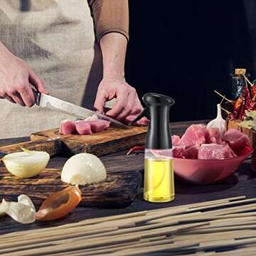 Olive Oil Sprayer for Healthy Cooking & Convenient Use