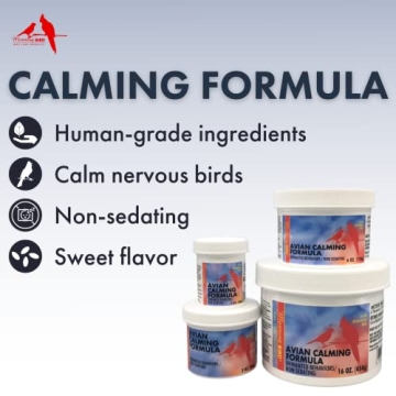 Calming Formula for Nervous Birds Non-Sedating Relief