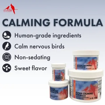 Calming Formula for Nervous Birds Non-Sedating Relief