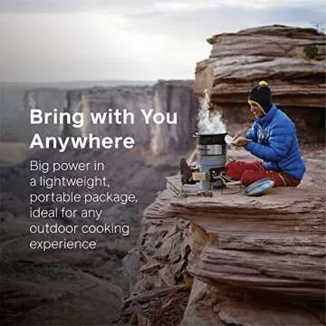 EcoZoom Rocket Stove Heavy Duty Portable Camp Stove for Outdoor Cooking, Versa Dual-Fuel (Wood & Charcoal)