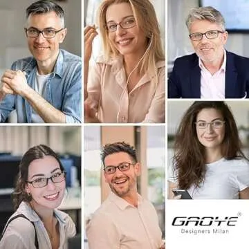 Gaoye Reading Glasses Men/Women, Eyeglasses, Blue Light Readers for Men/Women, Eye Glasses