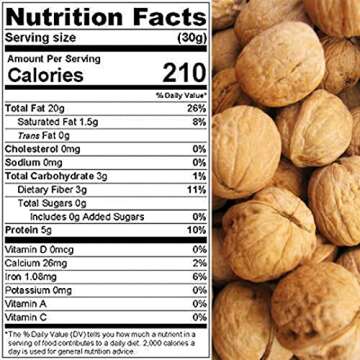 California Walnuts In Shell - Nutrient-Rich & Healthy Snack