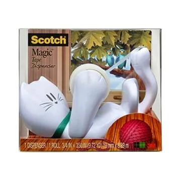 Playful Scotch Kitty Tape Dispenser for Cat Lovers