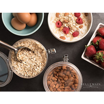 Bellemain 4 Piece Airtight Acrylic Canister Set
