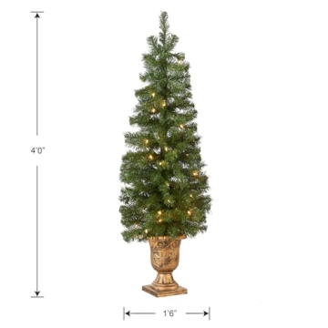 National Tree Pre-lit Artificial Tree with White Lights