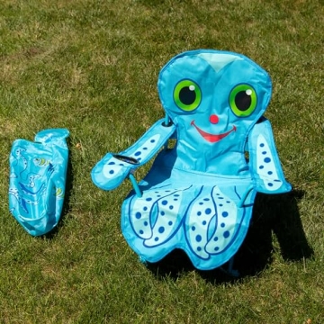 Melissa & Doug Sunny Patch Flex Octopus Beach Chair for Kids