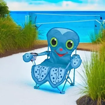 Melissa & Doug Sunny Patch Flex Octopus Beach Chair for Kids