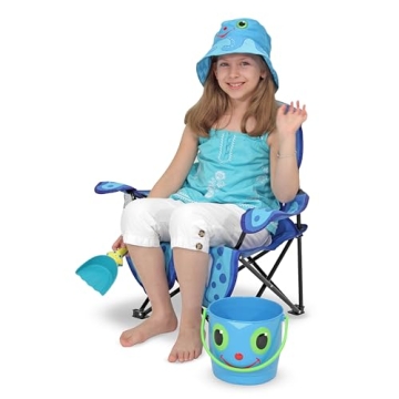 Melissa & Doug Sunny Patch Flex Octopus Beach Chair for Kids