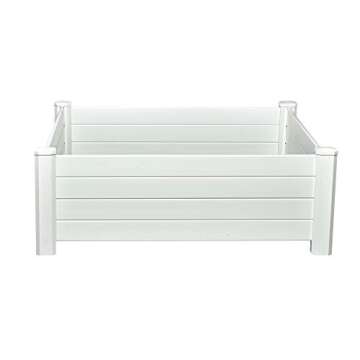 NuVue Outdoor Raised Garden Bed for Edibles and Flowers