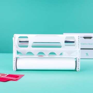 Xyron Creative Station Home Refill, 9” x 40', Permanent Adhesive Refill-Cartridge for Label Maker,...