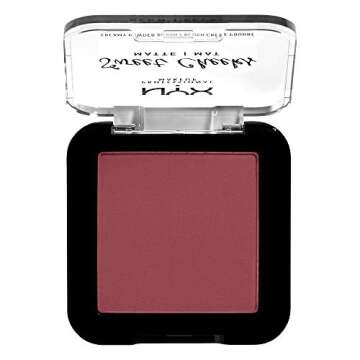 NYX PROFESSIONAL MAKEUP Sweet Cheeks Matte Blush, Bang Bang
