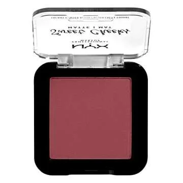 NYX PROFESSIONAL MAKEUP Sweet Cheeks Matte Blush, Bang Bang