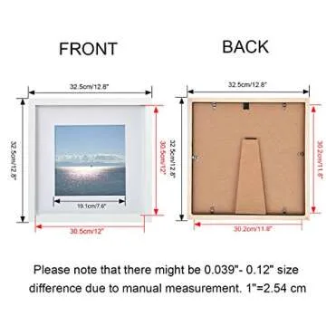 FRAMICS 12x12 Picture Frame Set - Stylish Home Decor