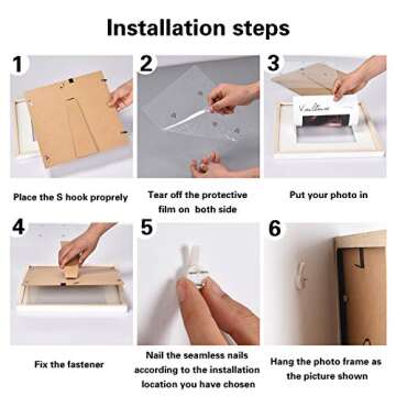 FRAMICS 12x12 Picture Frame Set - Stylish Home Decor