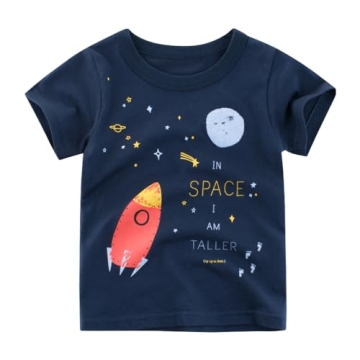 Toddler Boys 4-Pack Short Sleeve T-Shirts 2-7 Years