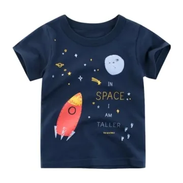 Toddler Boys 4-Pack Short Sleeve T-Shirts 2-7 Years