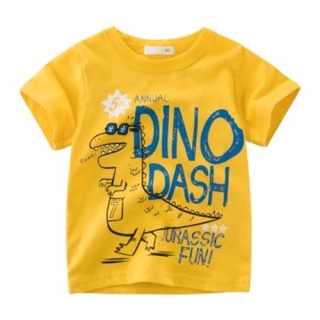 Toddler Boys 4-Pack Short Sleeve T-Shirts 2-7 Years