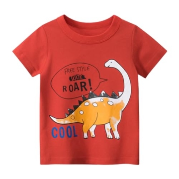 Toddler Boys 4-Pack Short Sleeve T-Shirts 2-7 Years