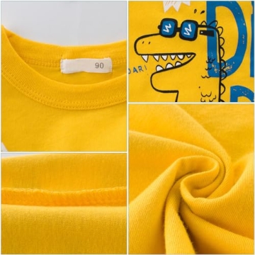 Toddler Boys 4-Pack Short Sleeve T-Shirts 2-7 Years